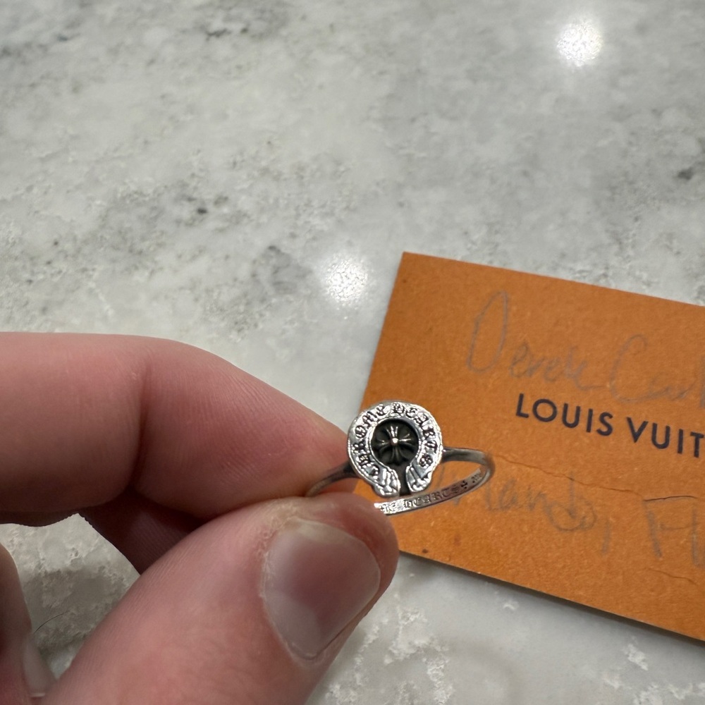 Chrome Hearts Bubblegum Horseshoe Plus Ring size 9/9.25
